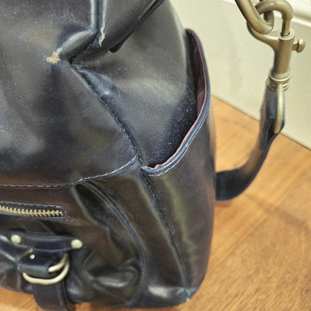 Kelly Moore Blue Libby Bag Camera/Travel 18